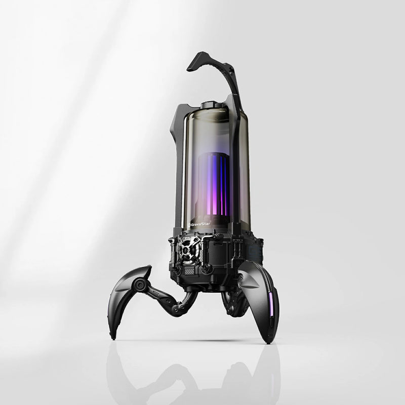 Gravastar Supernova Bluetooth Speaker - Matt Black - Audio | Speakers