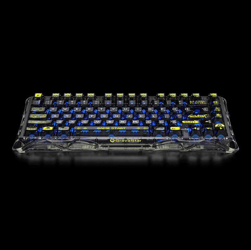 Gravaster Mercury K1 Lite - Transparent Black - Keyboards