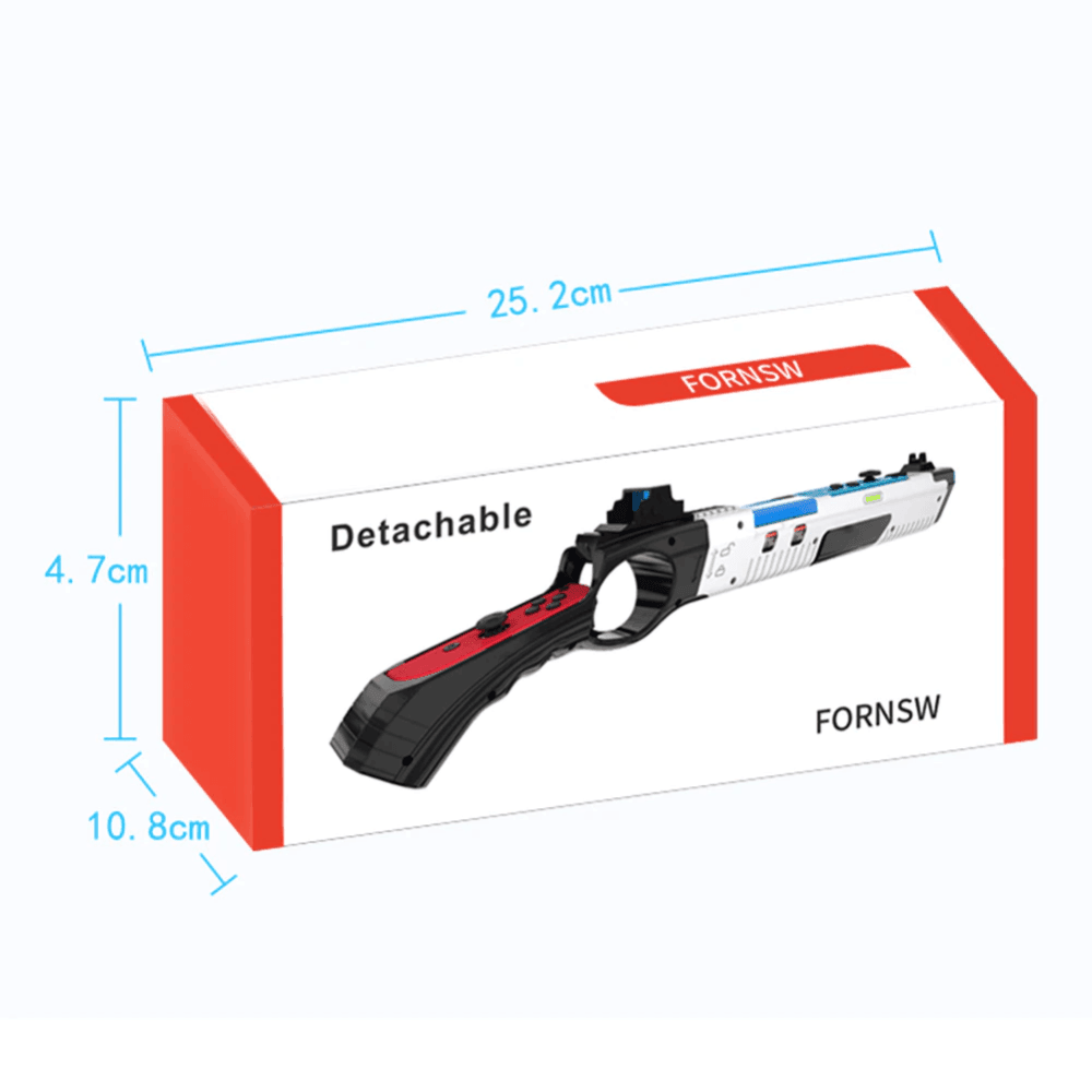 Gun Shape Handgrip Feeling Joystick For Nintendo Switch 2/1pcs Console