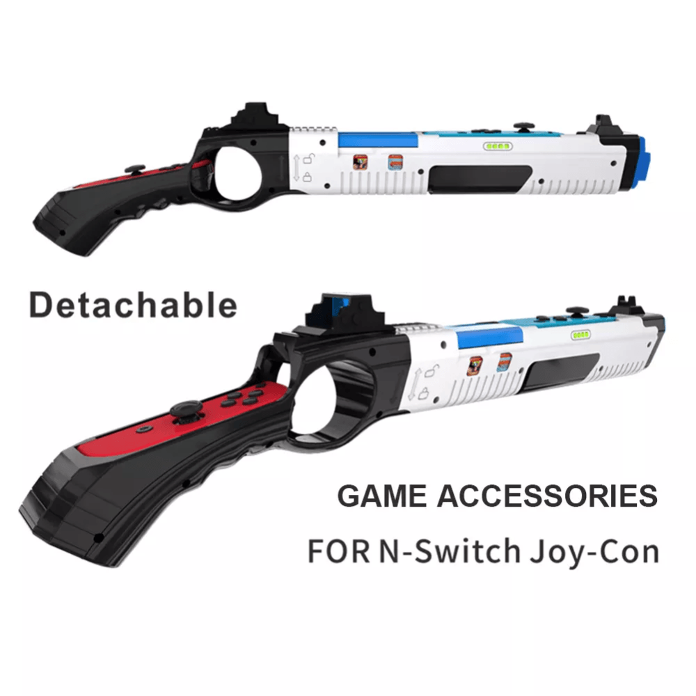 Gun Shape Handgrip Feeling Joystick For Nintendo Switch 2/1pcs Console