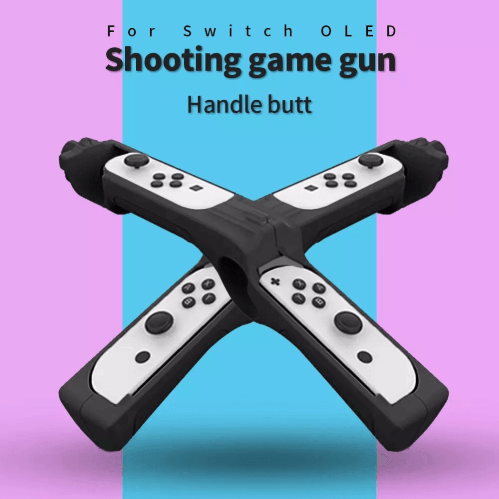 Gun Shape Handgrip Feeling Joystick For Nintendo Switch 2/1pcs Console