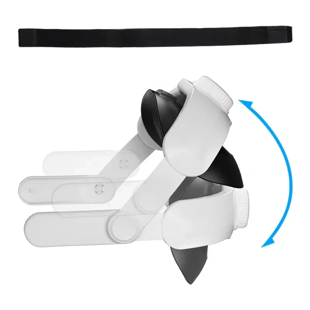 HBV 456 Adjustable Head Strap For Oculus Quest 3 VR Replaceable Headset Strap