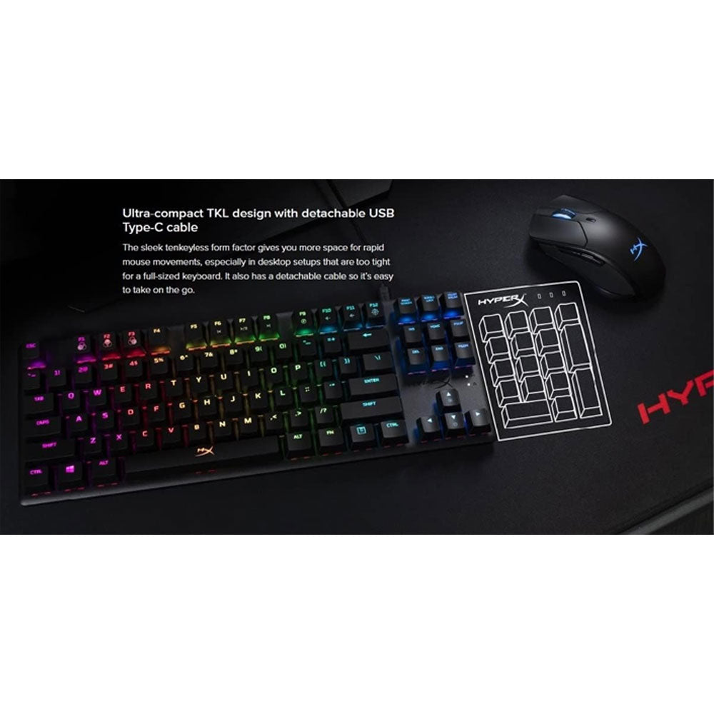 HyperX Alloy Origins Core Tenkeyless Mechanical Keyboard