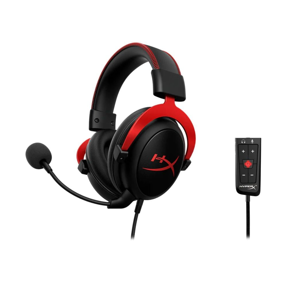 HyperX Cloud II Gaming Headset | Red Audio