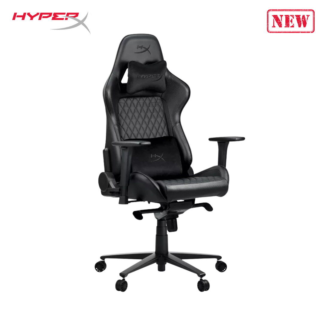 Nordic Game Supply Hyperx Blast Gaming Chair - Ergonomic Gaming Chair Leather Upholstery Video Chair - Red Black Pc