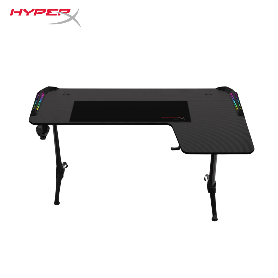 Hyperx Gaming Desk (l) 160*60 Cm (l: 100cm) Rgb Lighting - Desk & Chair