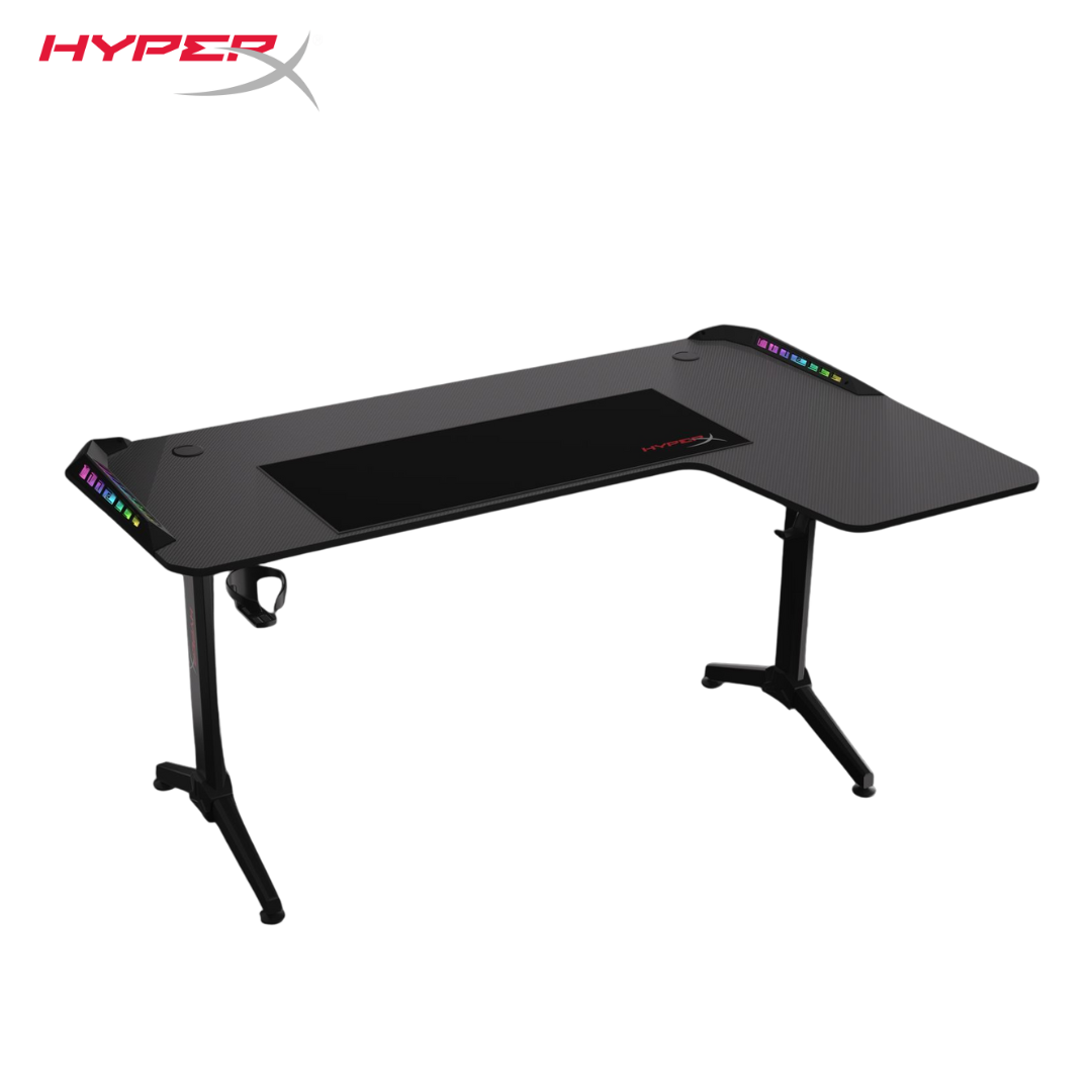 Hyperx Gaming Desk (l) 160*60 Cm (l: 100cm) Rgb Lighting - Desk & Chair