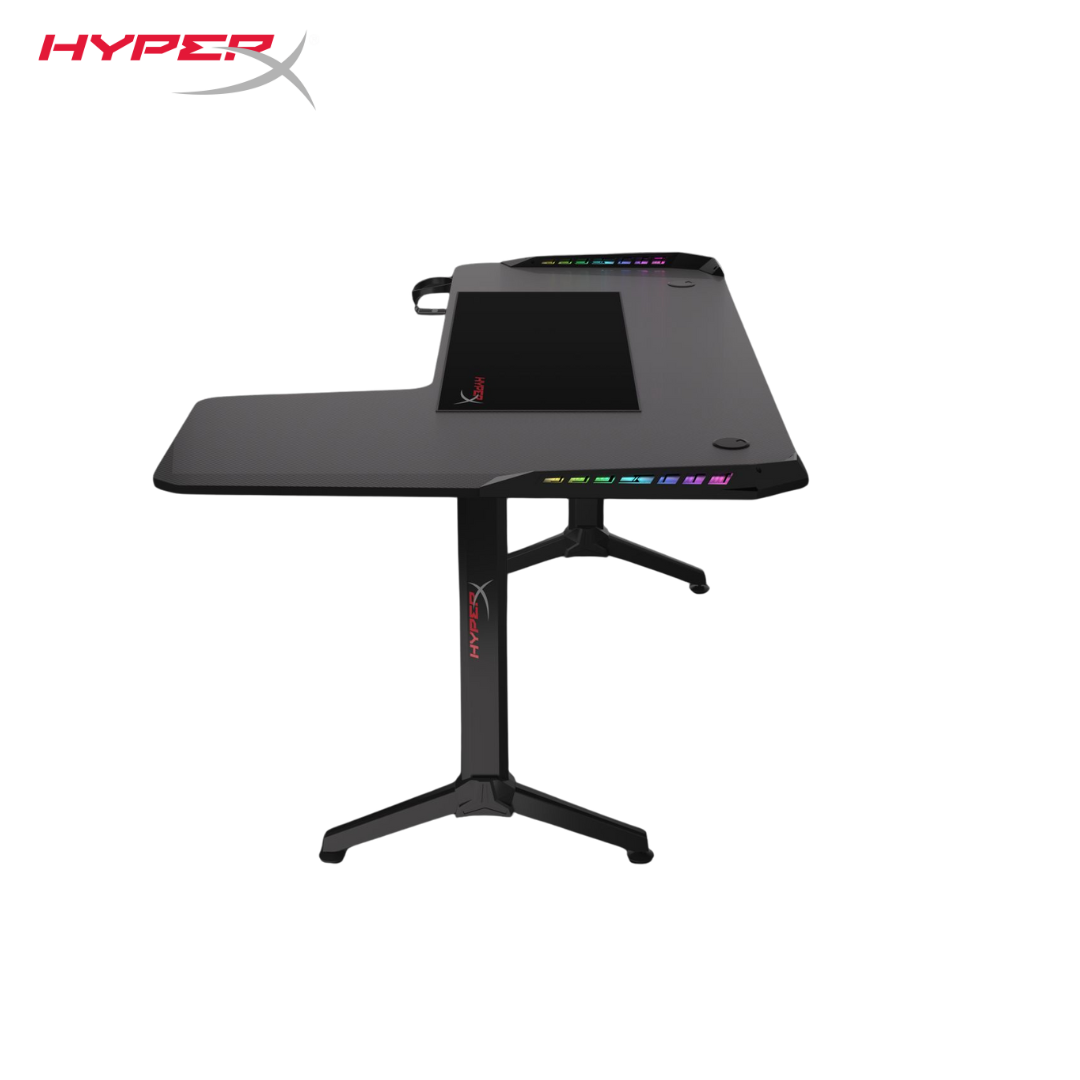 Hyperx Gaming Desk (l) 160*60 Cm (l: 100cm) Rgb Lighting - Desk & Chair