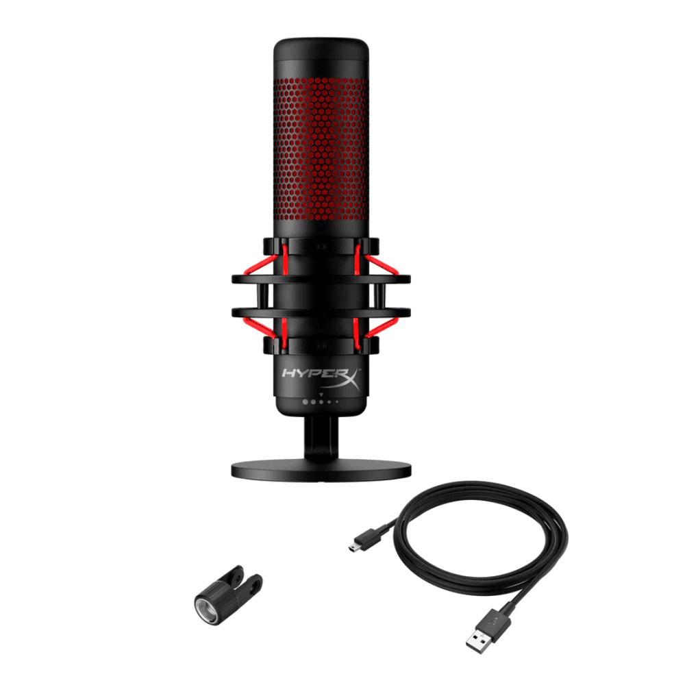 HyperX QuadCast USB Condenser Gaming Microphone Streaming