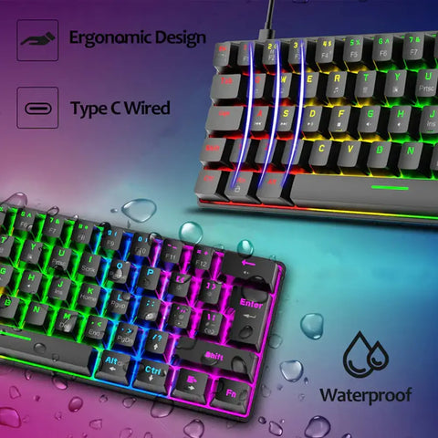 Ziyoulang T60 Mechanical Keyboard 62 Keys