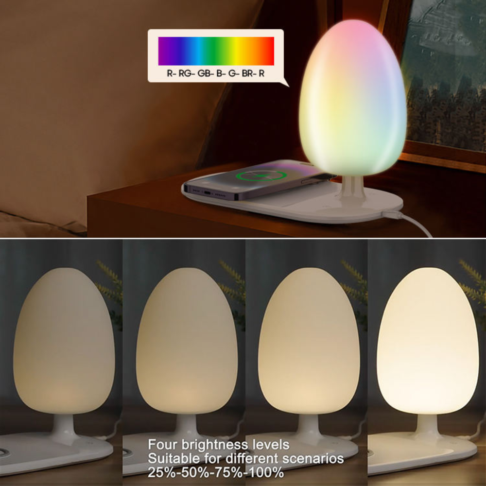LDNIO Y3 Fast Wireless Charging DESK LAMP Lightning