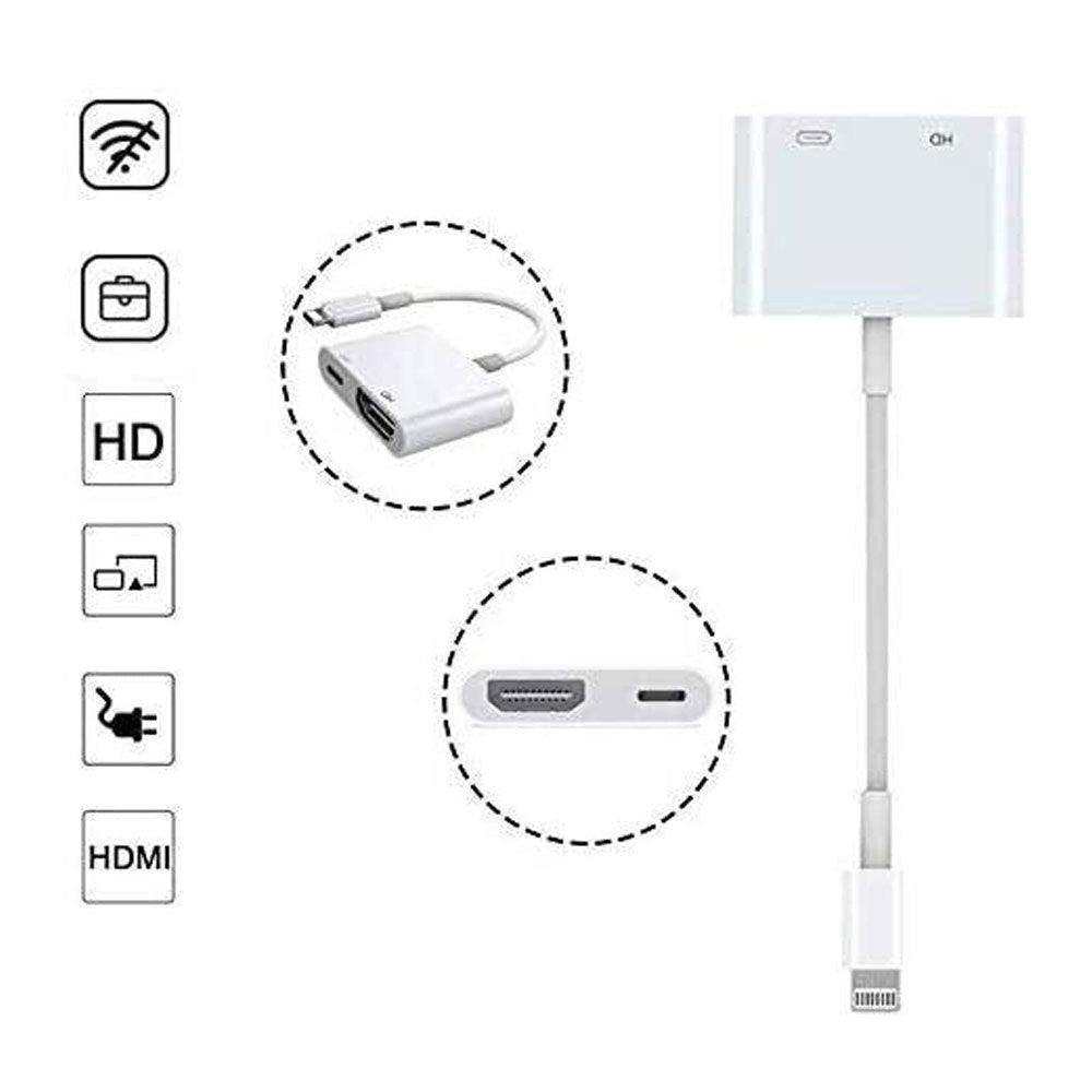 Lighting to HDMI adaptor L8 3SE Cables & Chargers