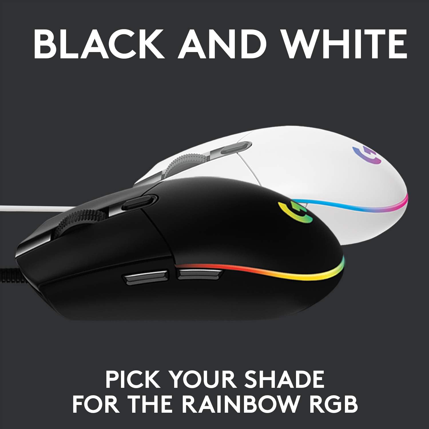 Logitech G102 Light Sync Gaming Mouse with Customizable RGB Lighting 6
