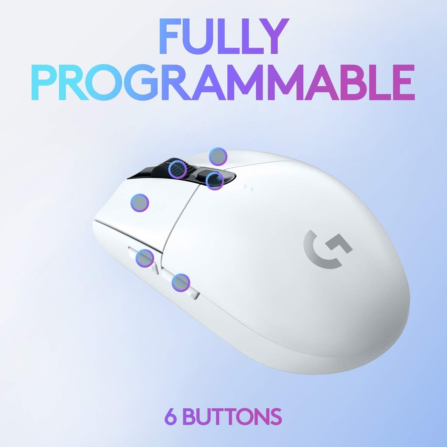 Logitech G304 Lightspeed Wireless Gaming Mouse Hero Sensor 12,000 DPI