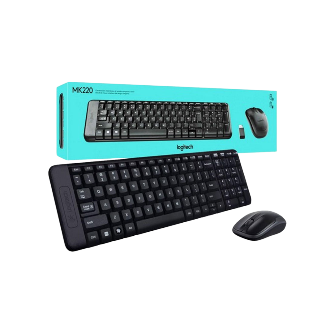 Logitech Mk220 Wireless Combo Keyboard And Mouse Keyboard
