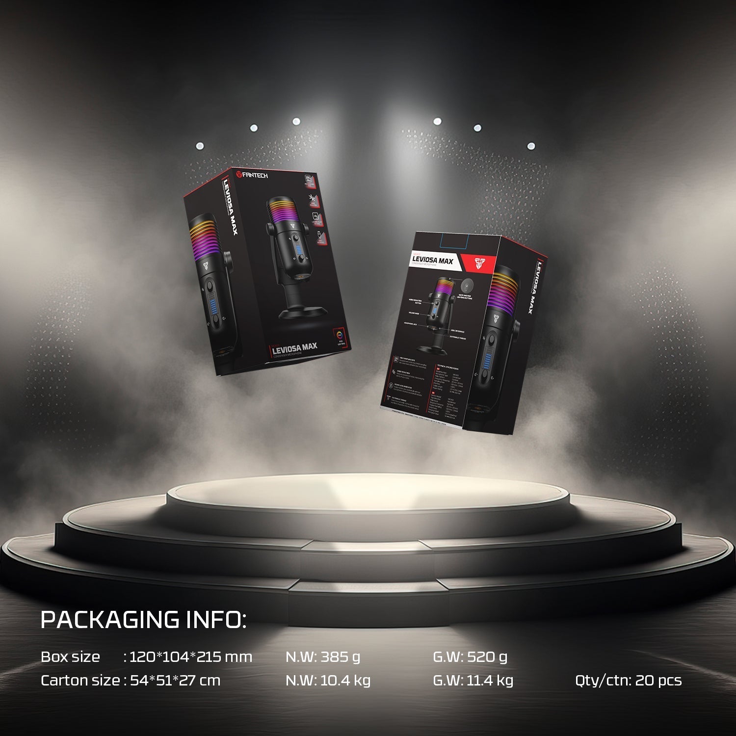 MCX03 LEVIOSA MAX CONDENSER MICROPHONE Streaming