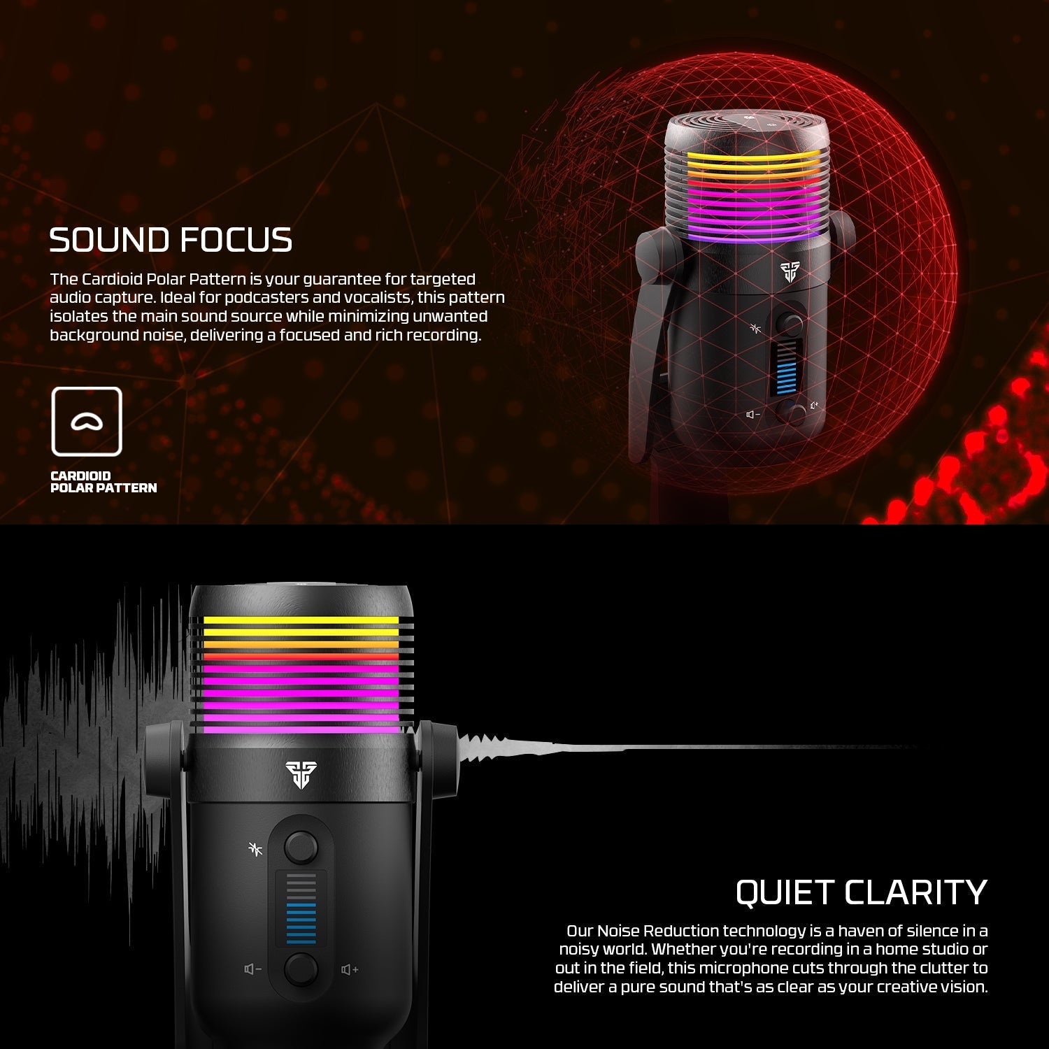 MCX03 LEVIOSA MAX CONDENSER MICROPHONE Streaming