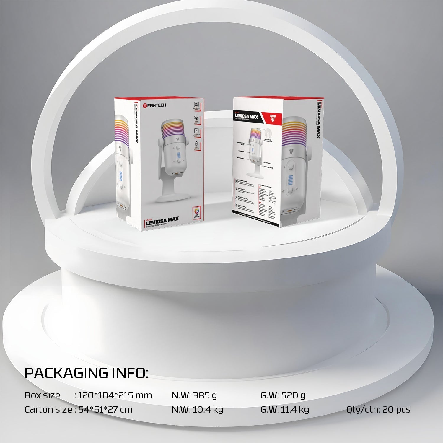 MCX03 LEVIOSA MAX CONDENSER MICROPHONE Streaming