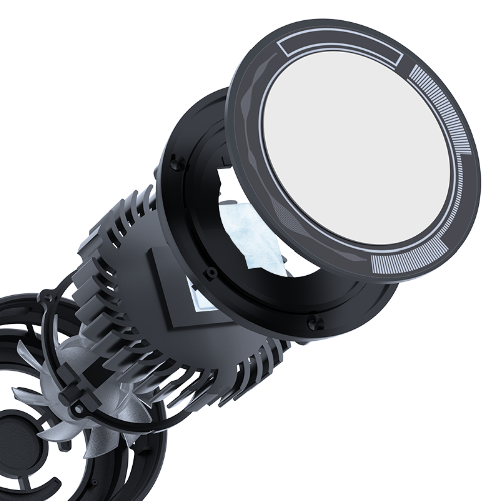 MEMO CX02 Magnetic Semiconductor Cell Phone Cooler with Wireless Charger Cables