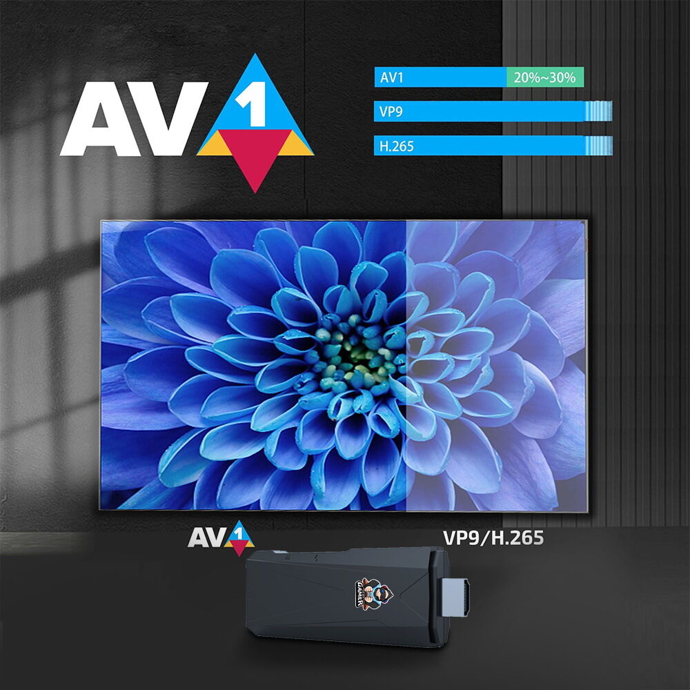 New R9 ATV set top box s905y Android 13.0 voice Bluetooth network player 2G16G