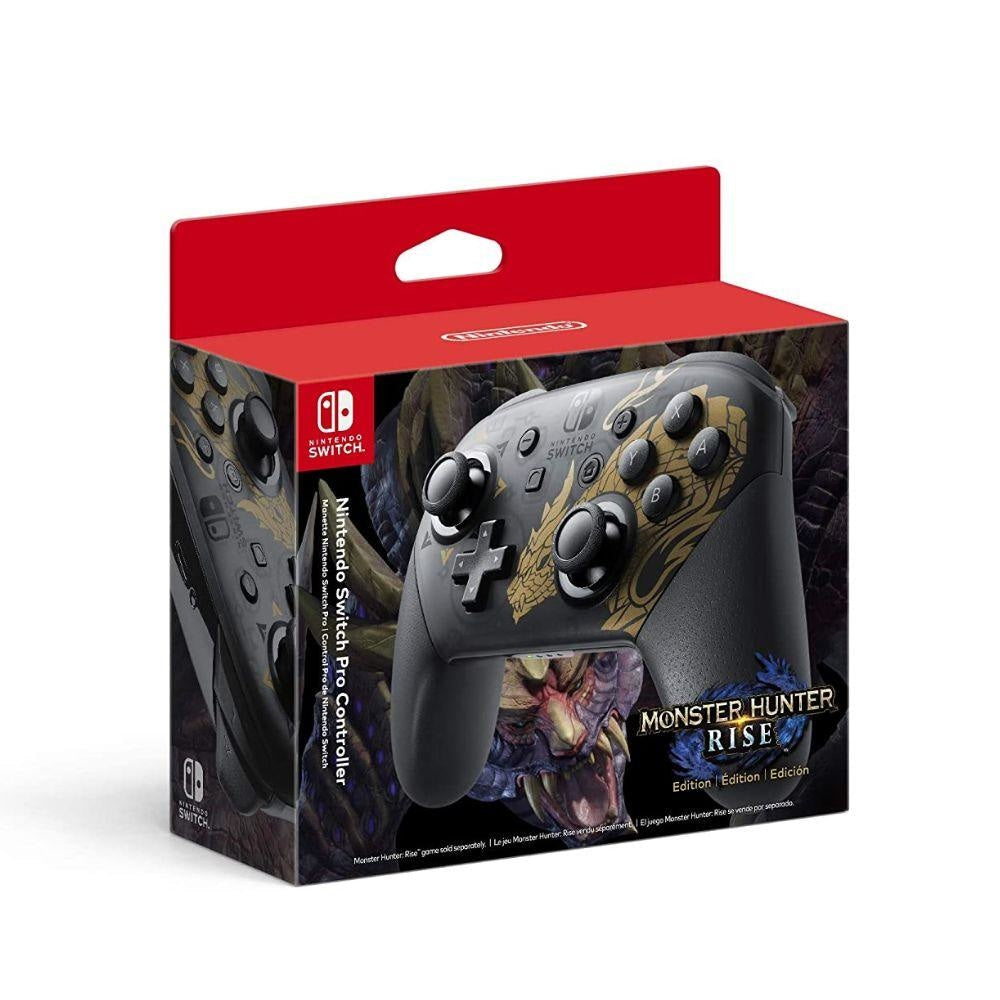 Nintendo Switch Pro Controller Monster Hunter Rise Edition Switch Console
