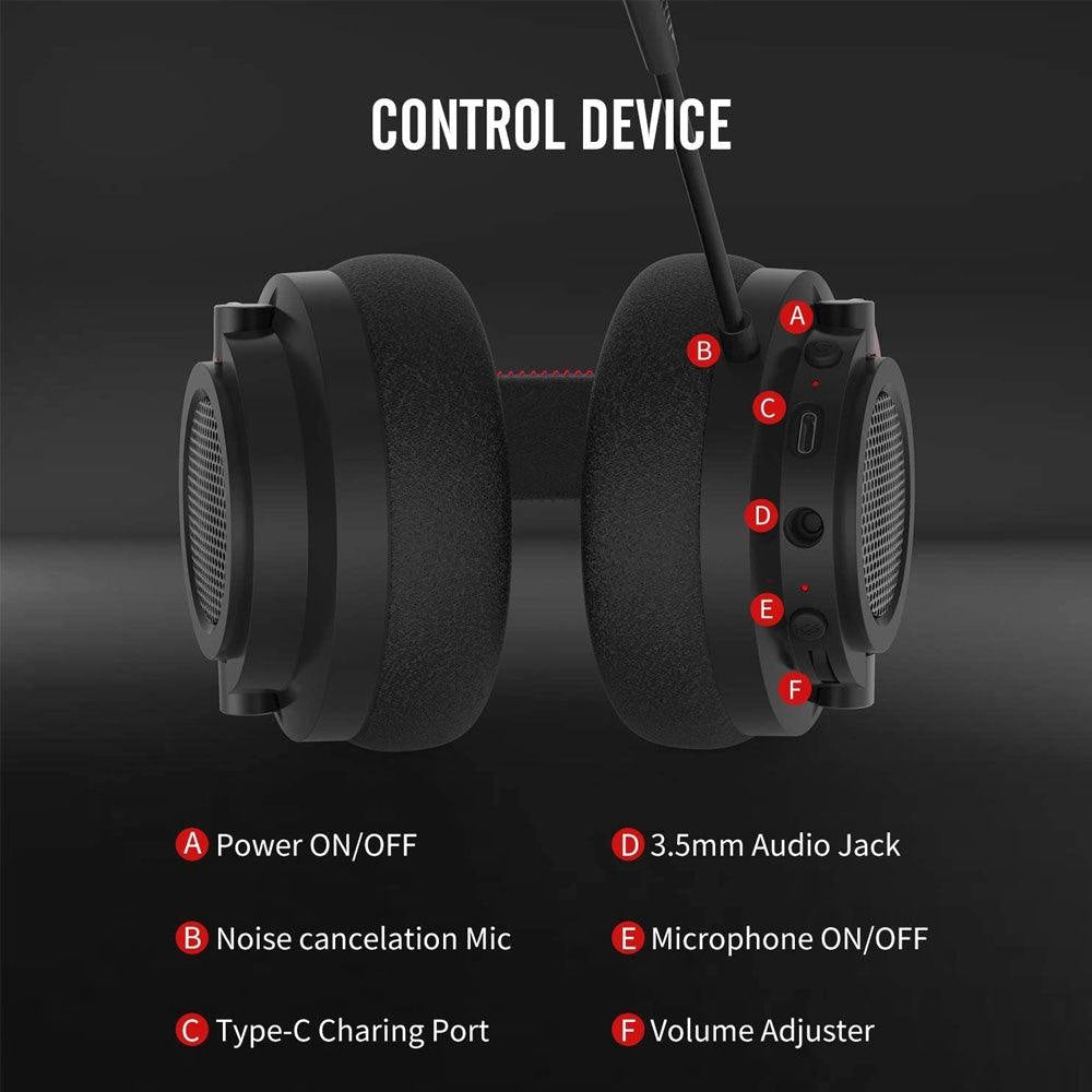 NUBWO G03 2.4G Wireless Gaming Headset Audio