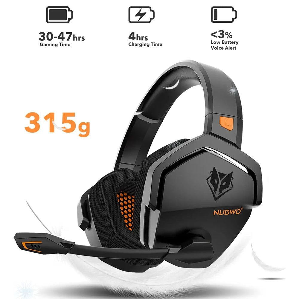 NUBWO G06 Wireless Gaming Headset Audio
