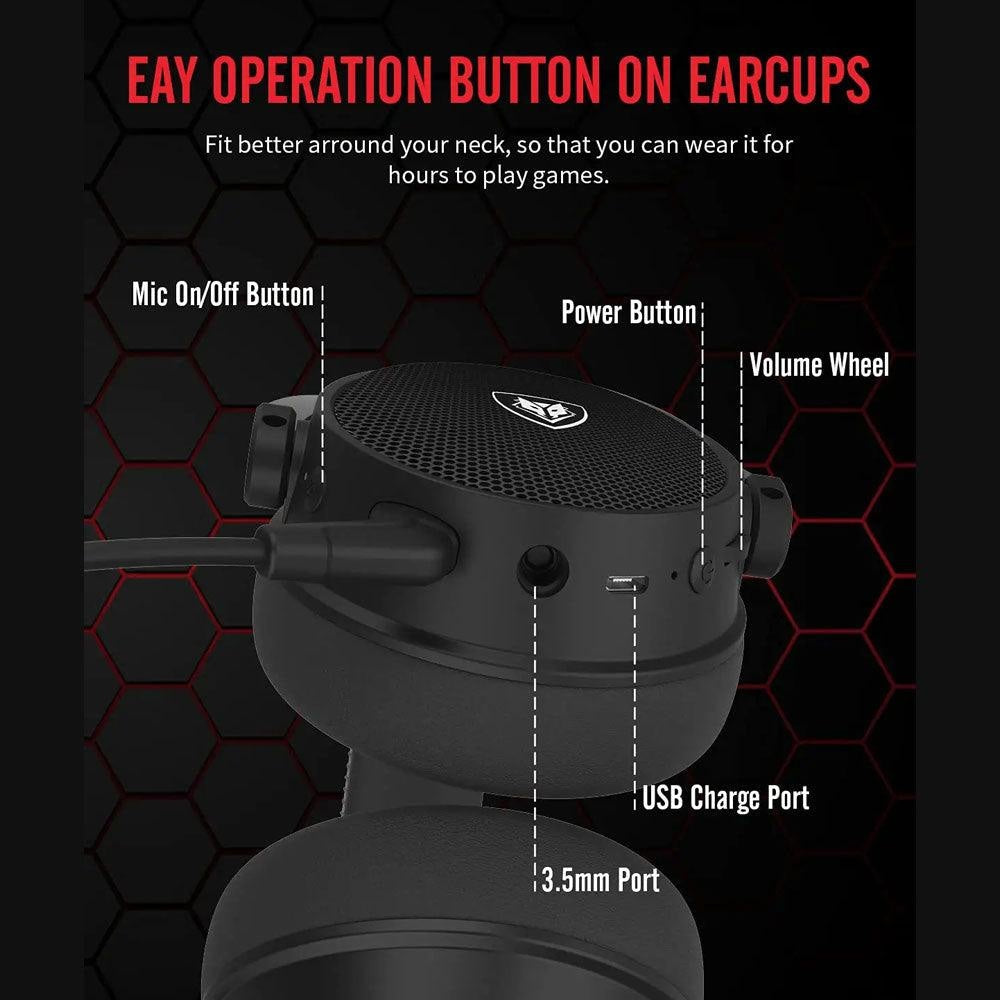 NUBWO G07 Wireless Gaming Headset Audio