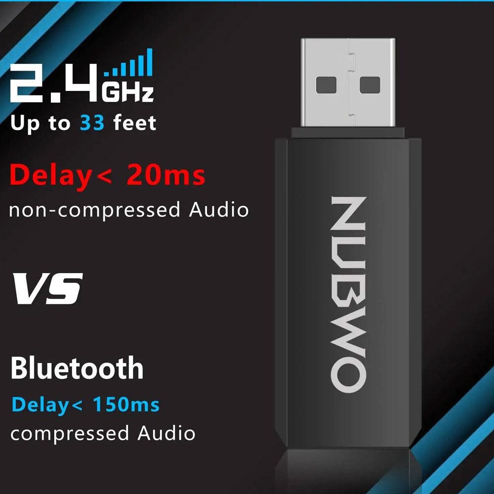 NUBWO G07 Wireless Gaming Headset Audio