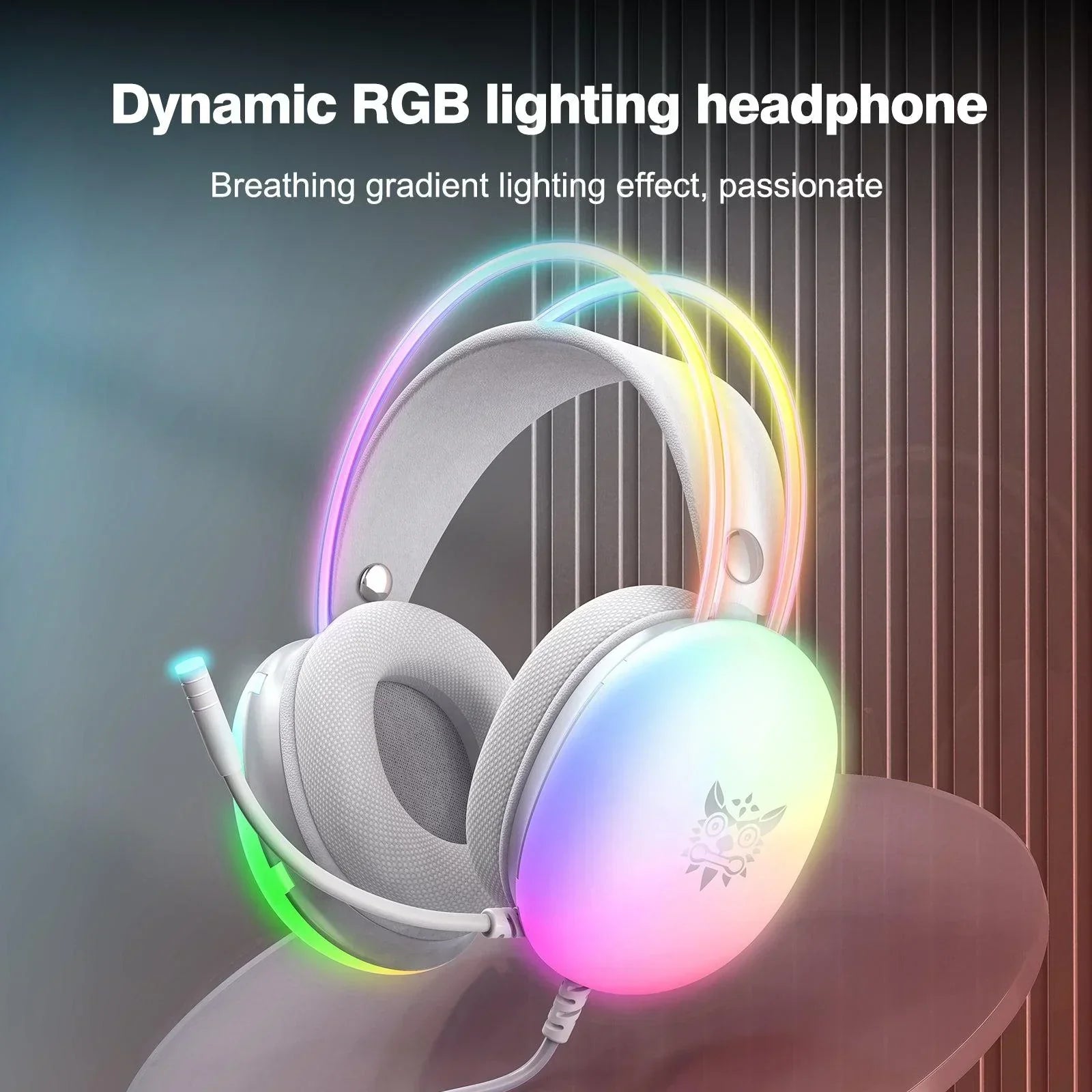 ONIKUMA X25 RGB Gaming Headset Audio