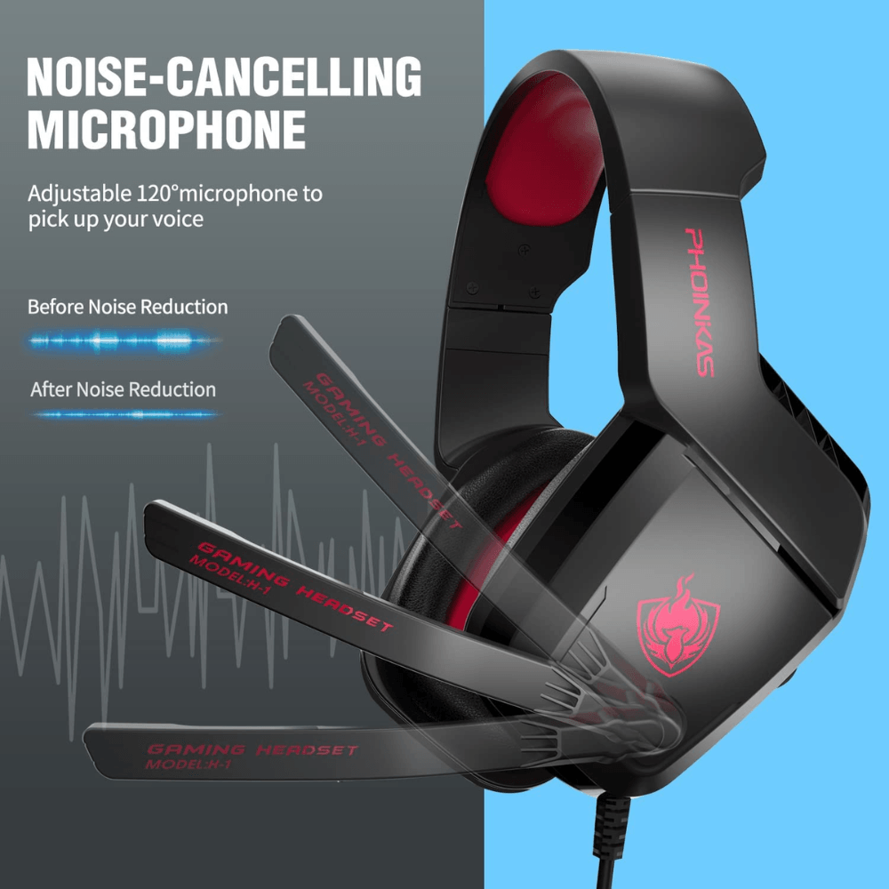 PHOINIKAS H1 Gaming Headset Audio
