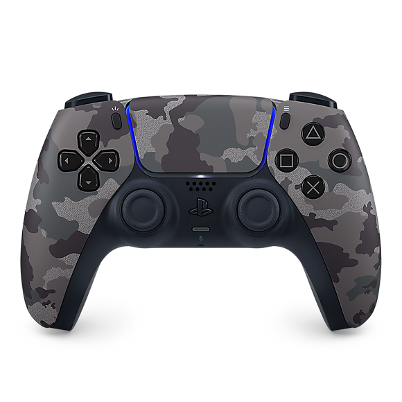 Playstation 5 Dualsense Wireless Controller - Gray Camouflage