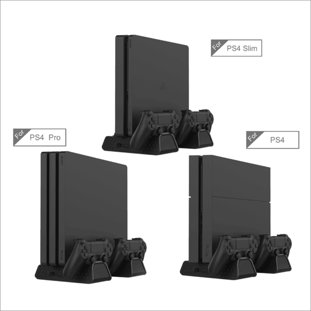 PS4 Slim Pro Multi functional Charging & Cooling Stand TP4 882 Console