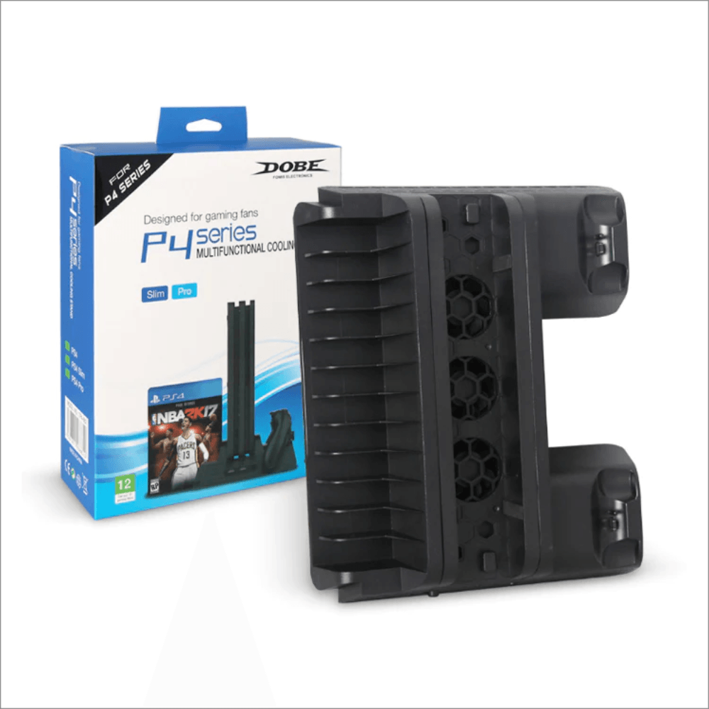 PS4 Slim Pro Multi functional Charging & Cooling Stand TP4 882 Console