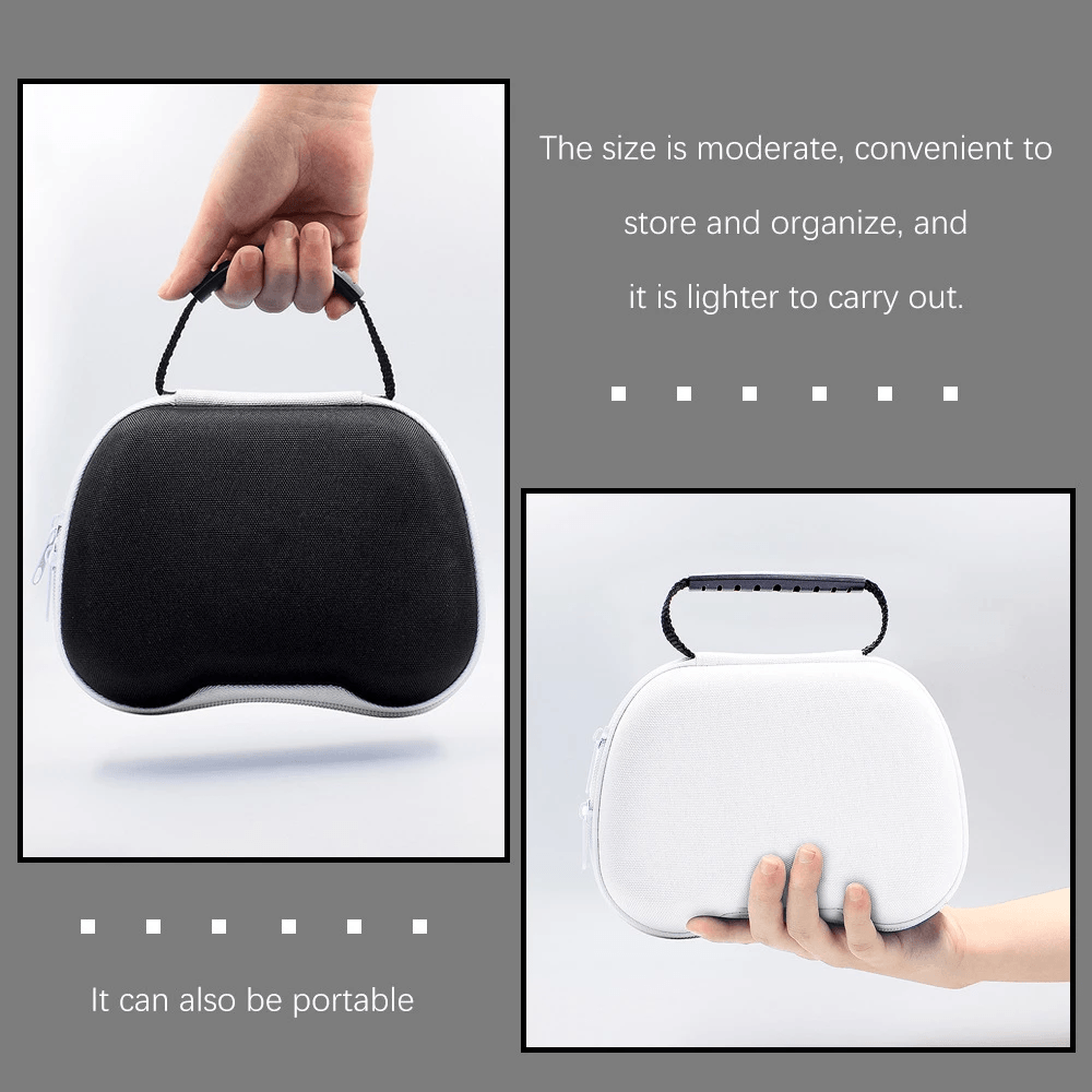 PS5 Controller Case Portable Shockproof Protective Carry Case Console