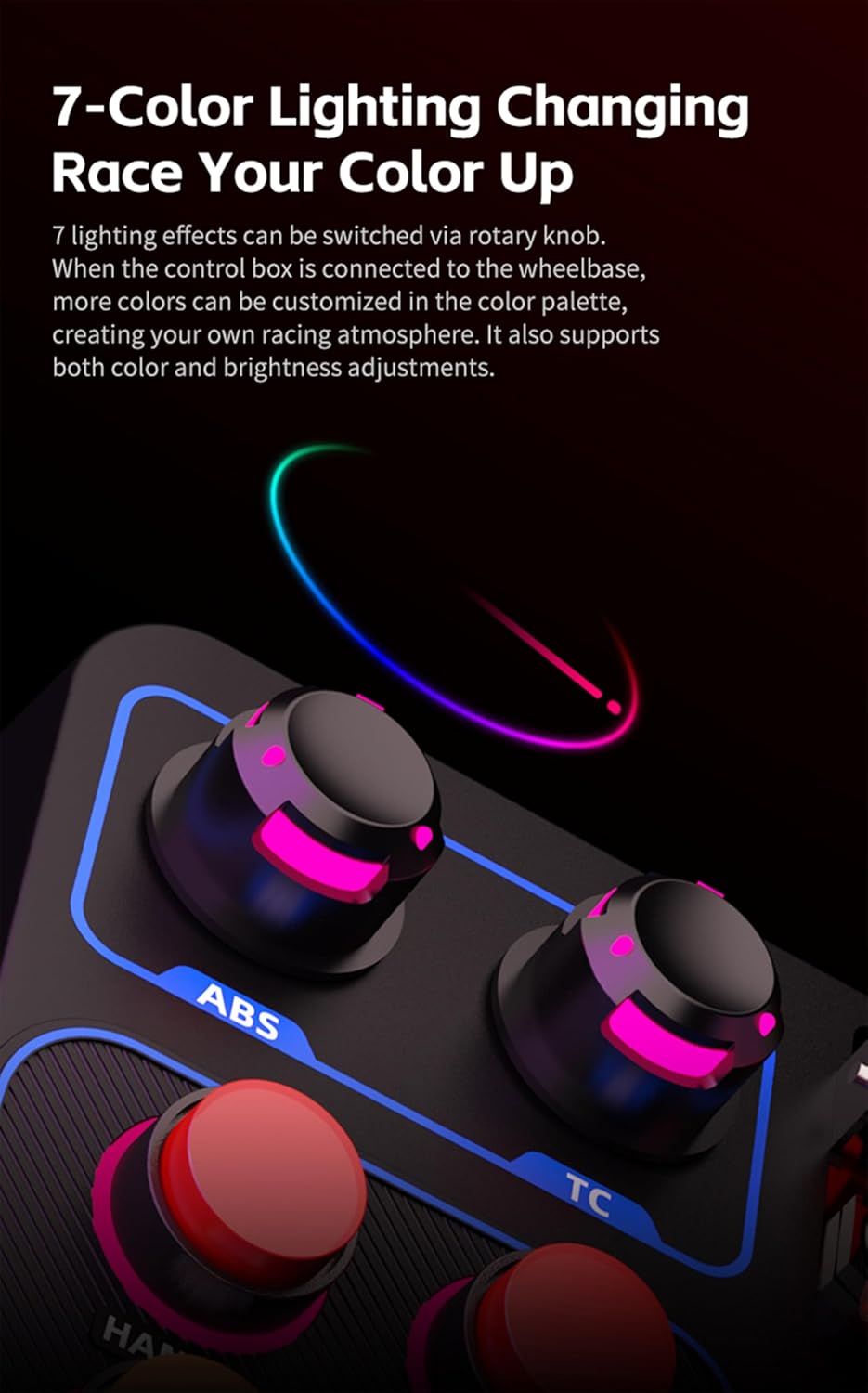 PXN CB1 Racing Button Box PC USB Simulation Racing Instrument Center Control