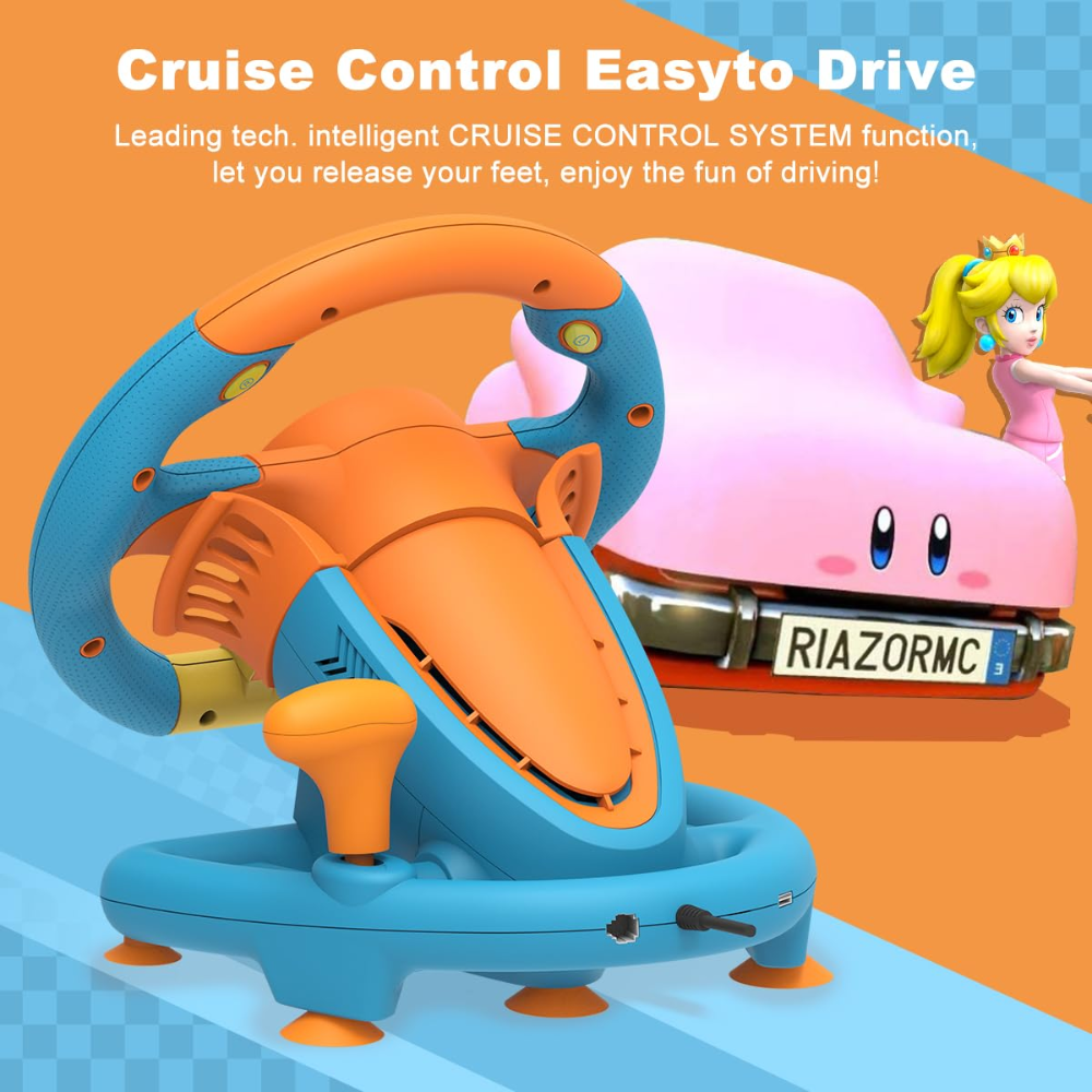 PXN V3 Pro 180° Gaming Steering Wheel Racing