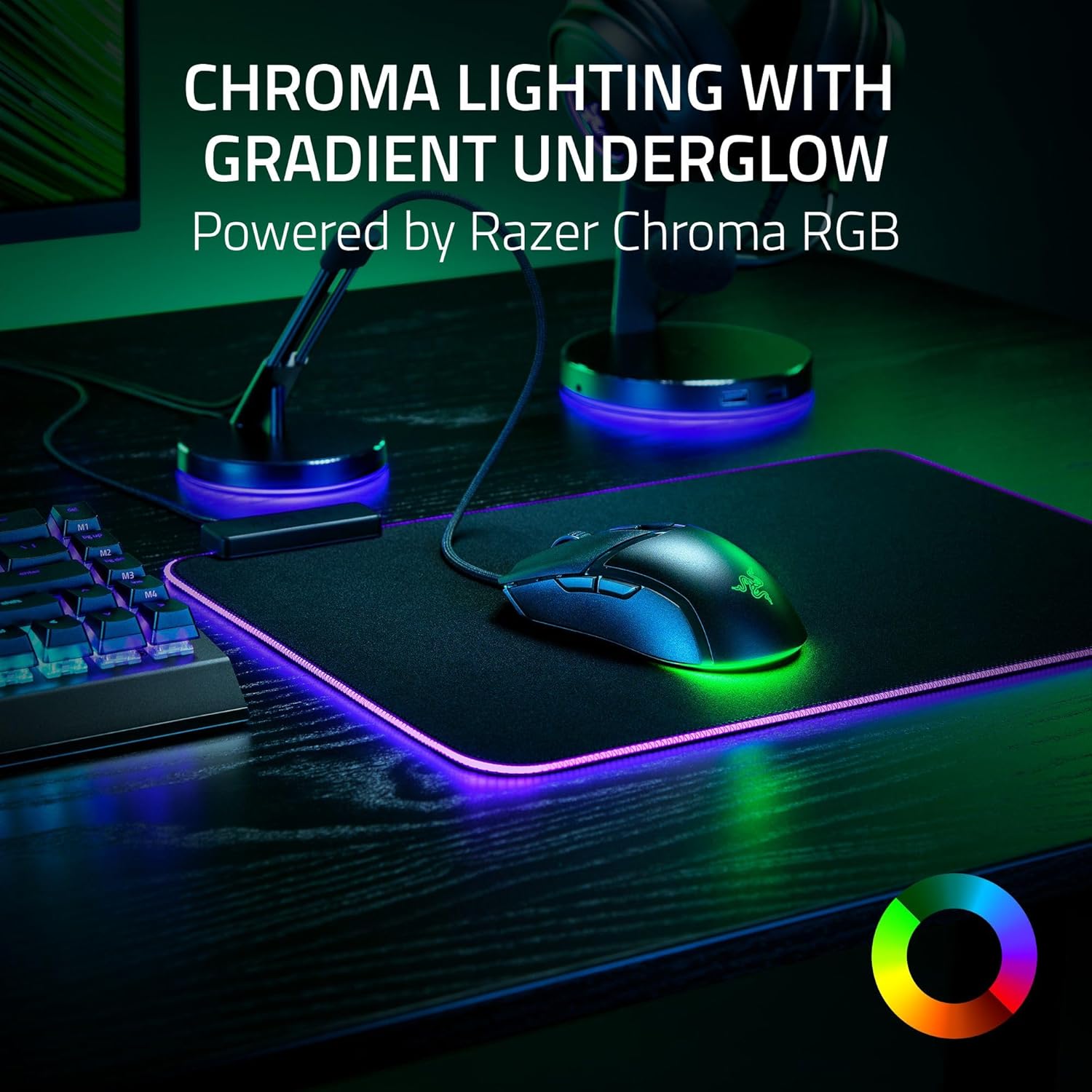 Razer Cobra Gaming Mouse: 58g Gen 3 Optical Switches Chroma RGB Lighting 8500