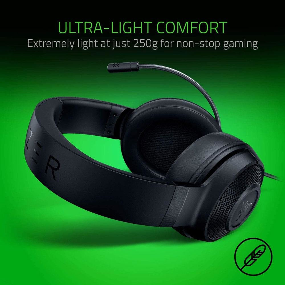 Razer Kraken X Ultralight Gaming Headset: 7.1 Audio
