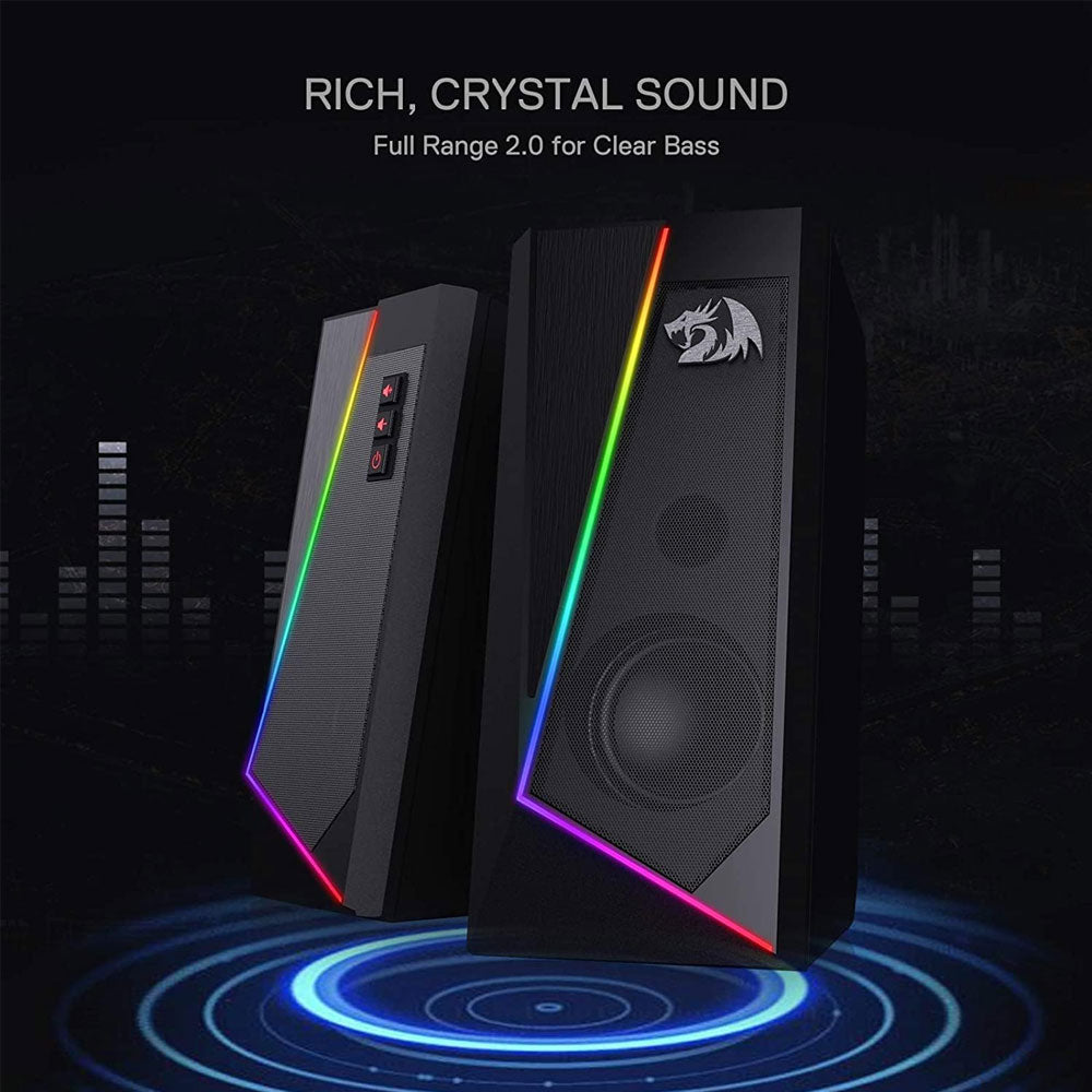 Redragon ANVIL GS520 RGB Desktop Speakers Audio