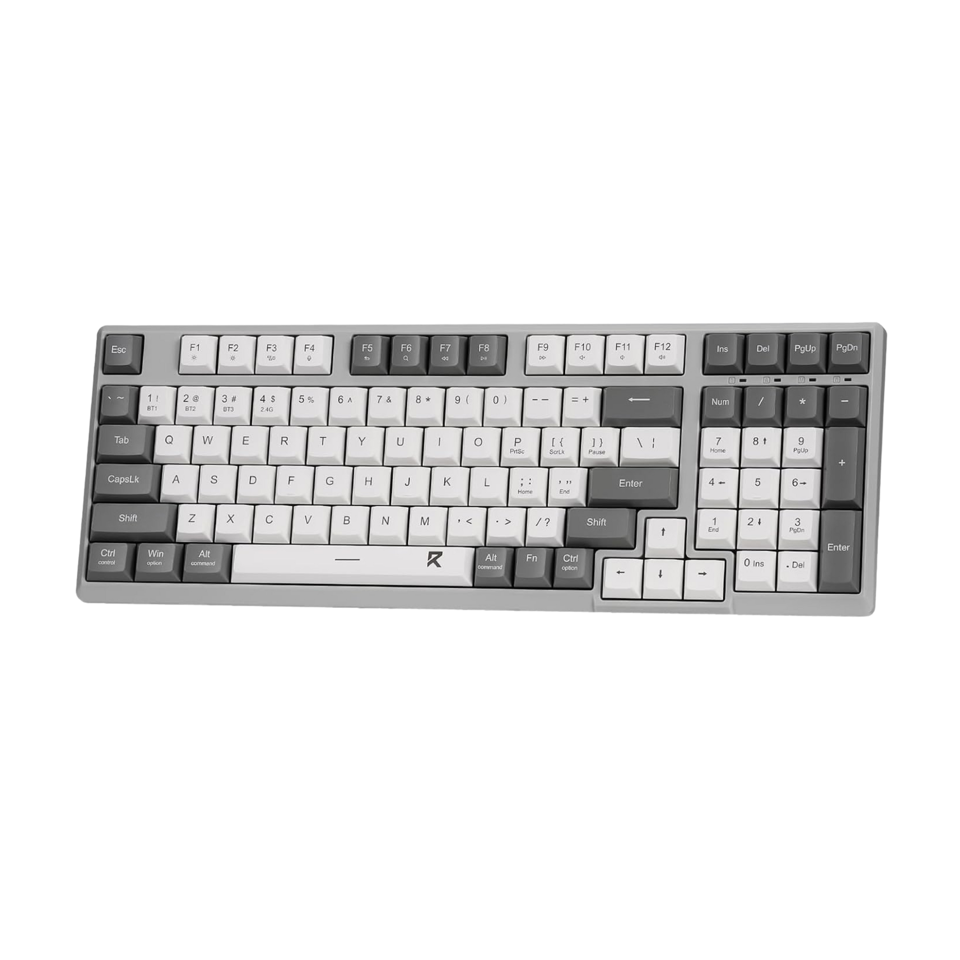 Redragon BK7114 Low Profile Wireless Computer Keyboard 98 Keys Slim Office PC