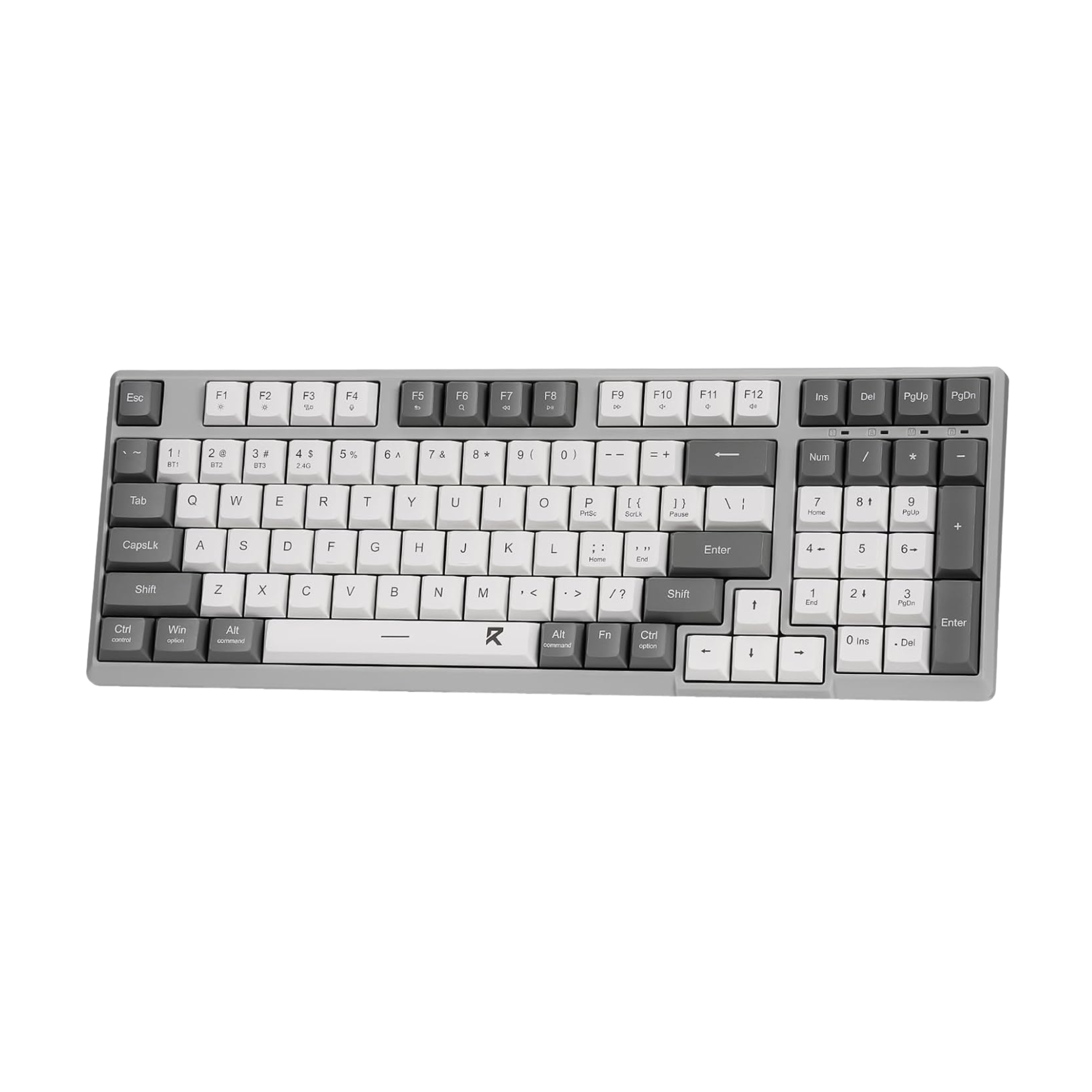 Redragon BK7114 Low Profile Wireless Computer Keyboard 98 Keys Slim Office PC
