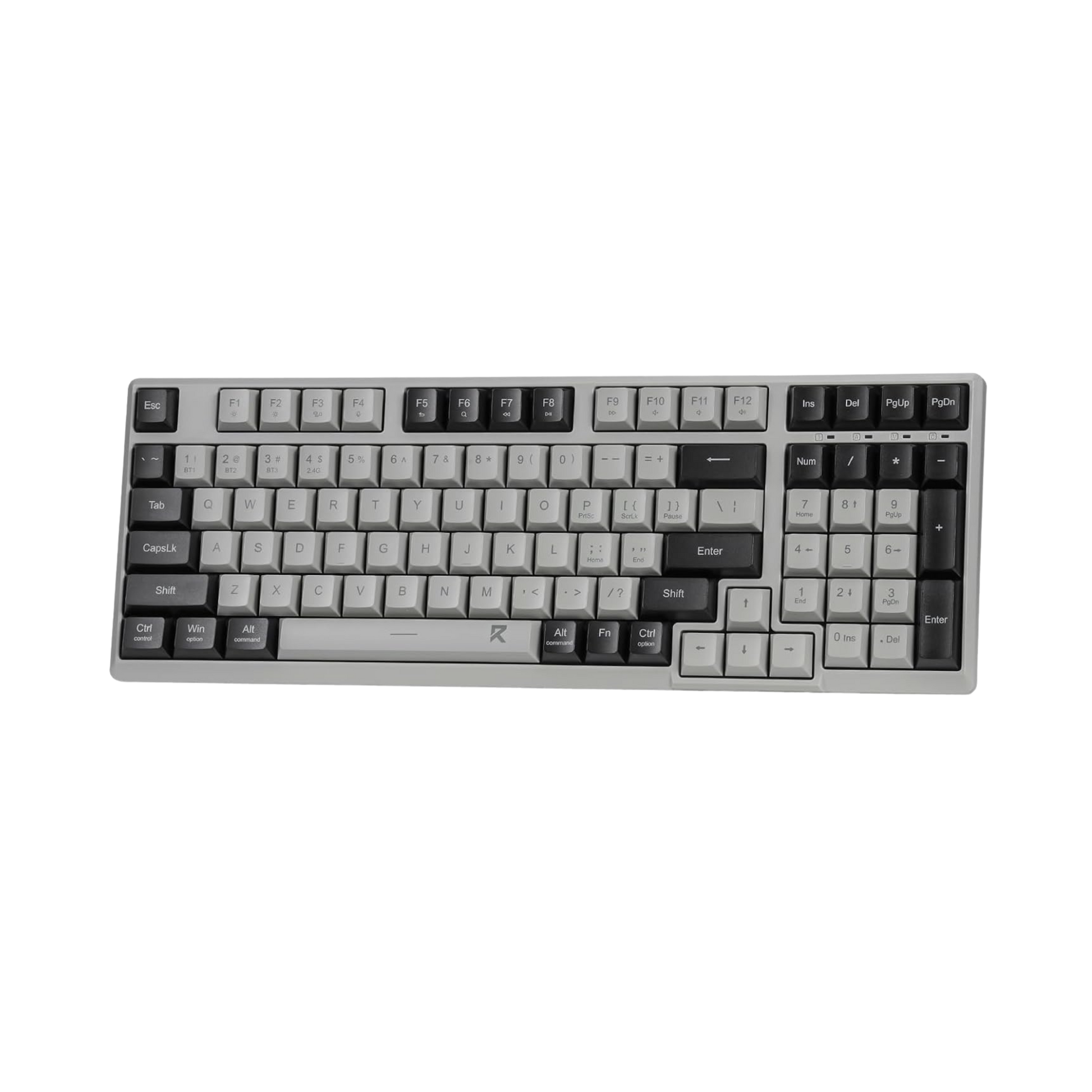 Redragon BK7114 Low Profile Wireless Computer Keyboard 98 Keys Slim Office PC