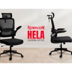 Redragon C214 B Hela Ergonomic Office Chair Black | C214 W Desk & Chair