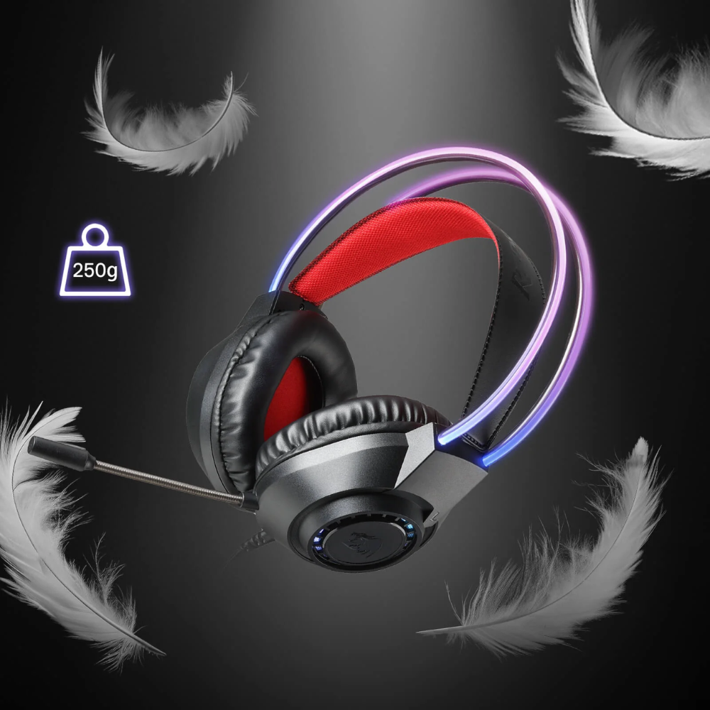 Redragon H231 SCREAM Wired Gaming Headset Audio