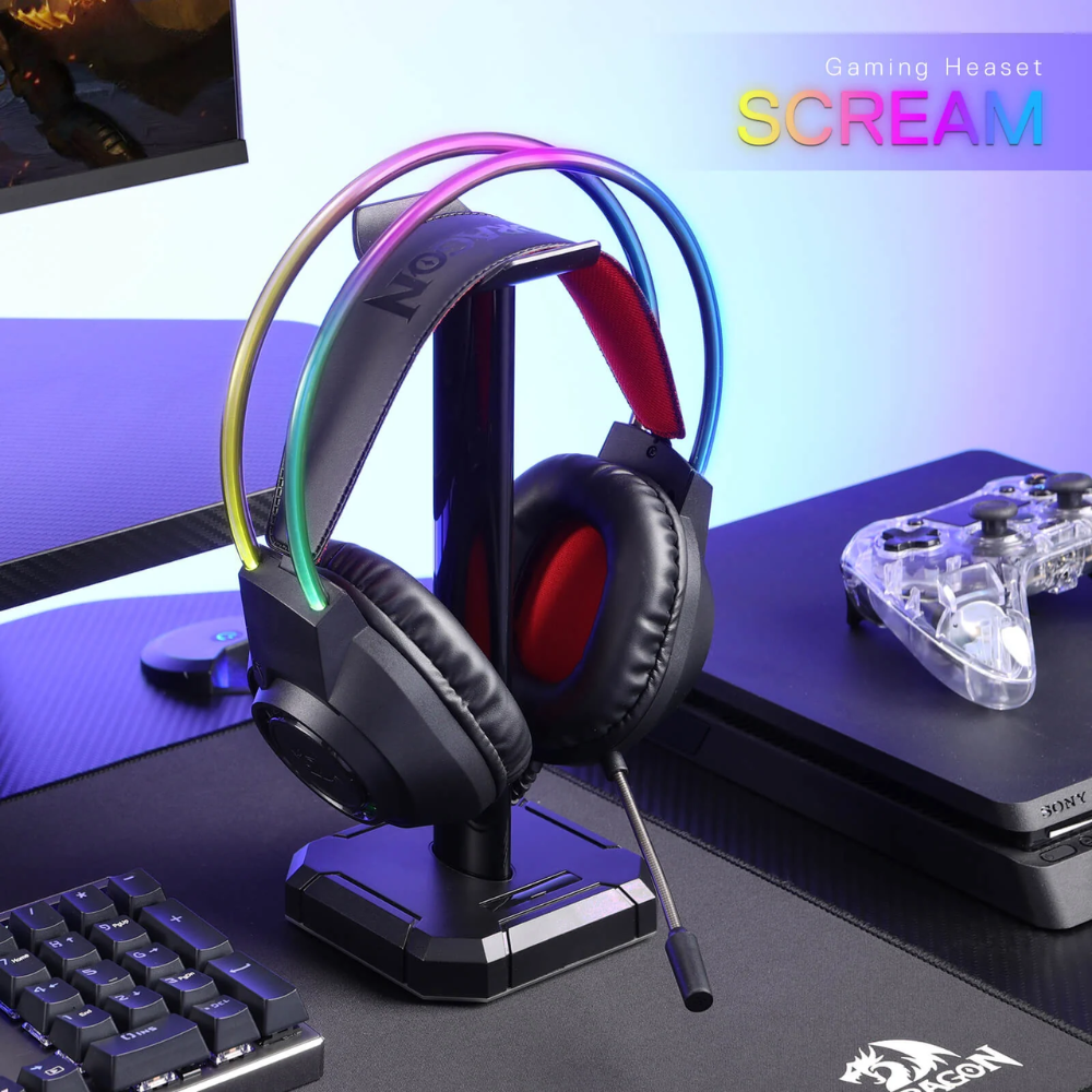 Redragon H231 SCREAM Wired Gaming Headset Audio
