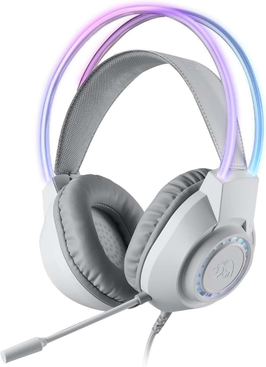 Redragon H231 SCREAM Wired Gaming Headset WHITE Headset 3.5