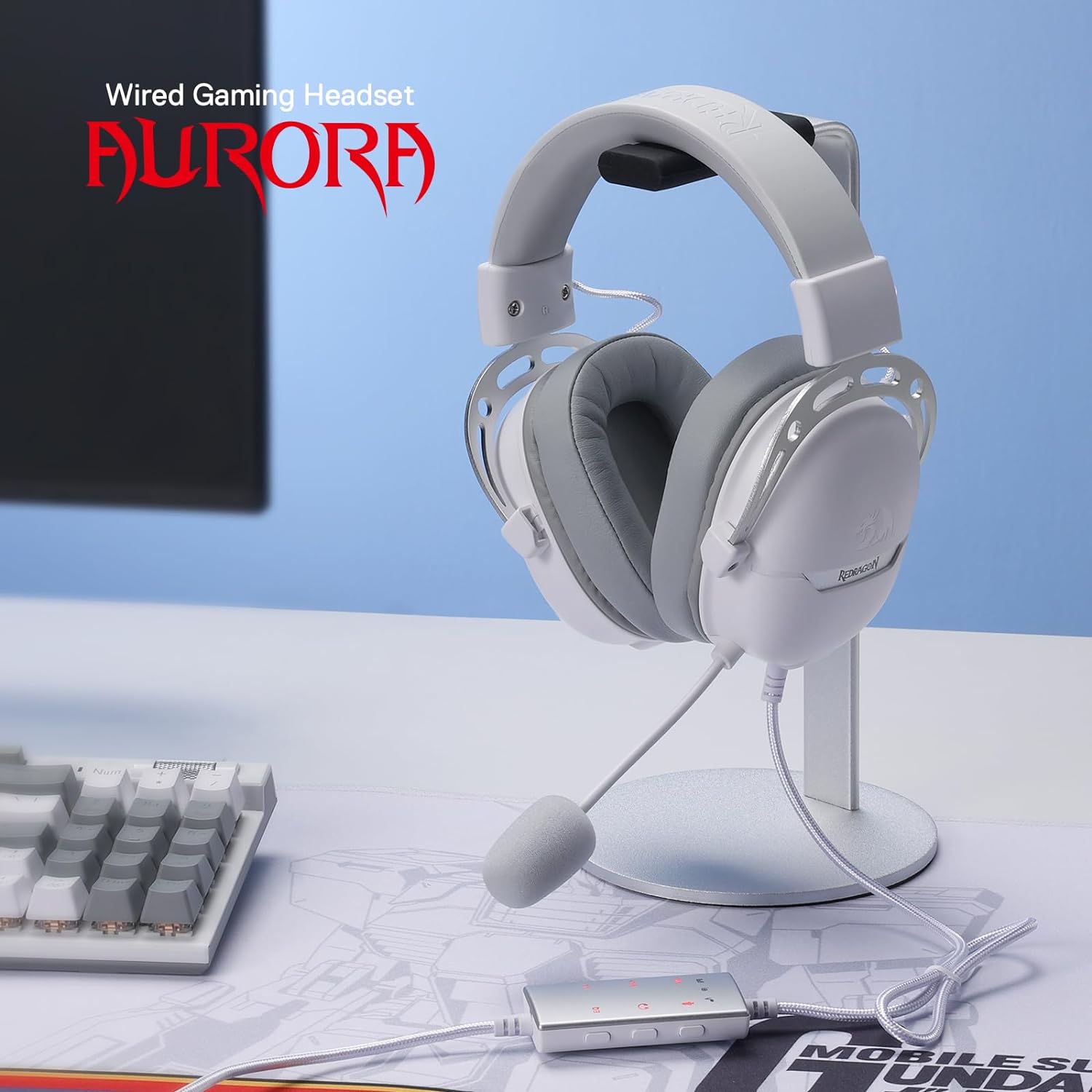 Redragon H376 Aurora Wired Gaming Headset 7.1 Audio