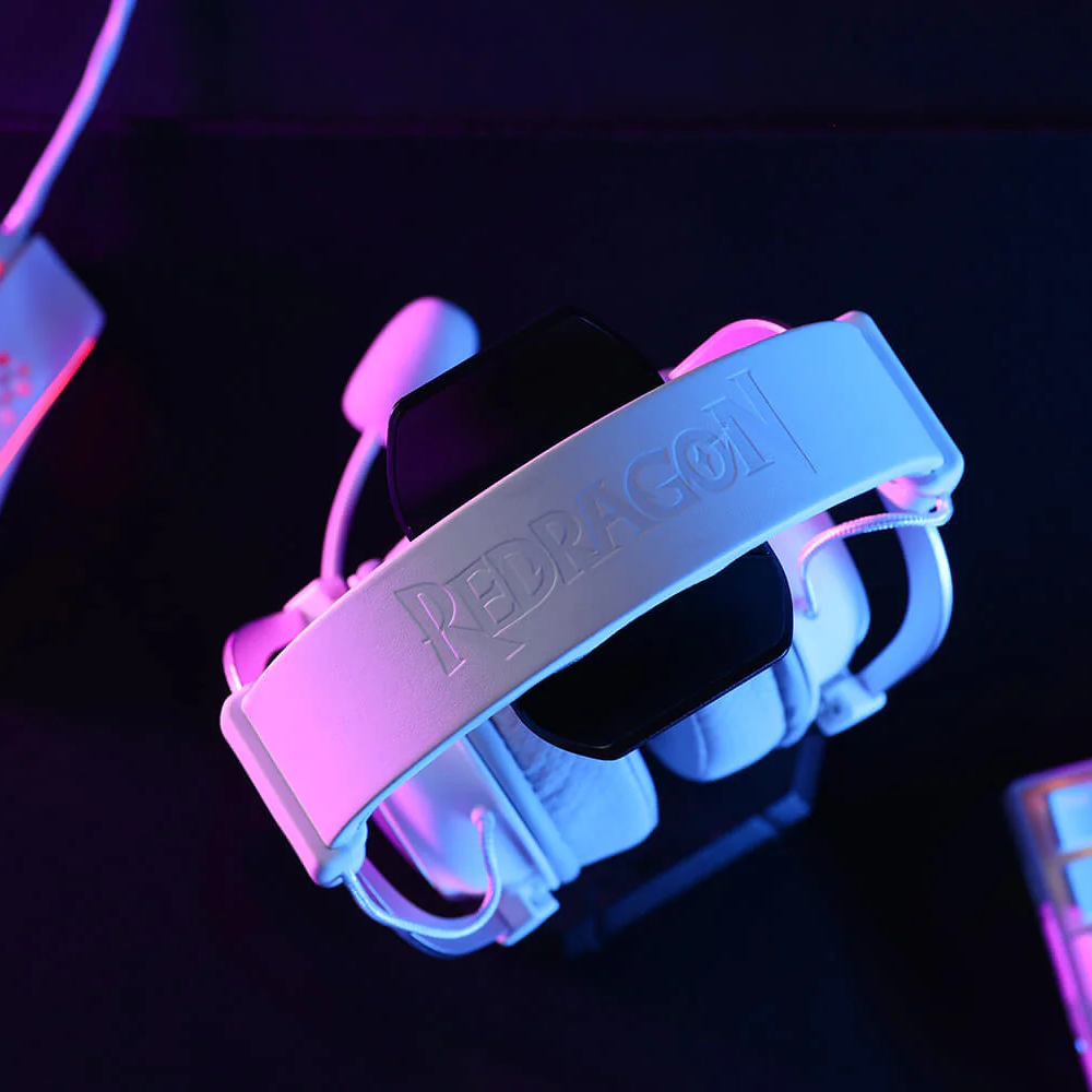 Redragon H510 ZEUS X RGB White Wired Gaming Headset Headset 3.5