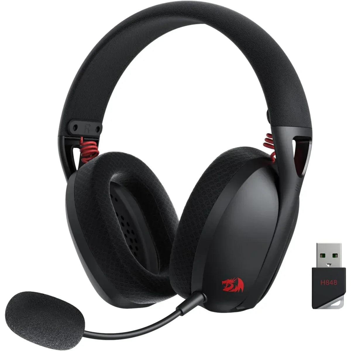 Redragon H848 BT Wireless Gaming Headset Lightweight 7.1 Surround Sound Audio